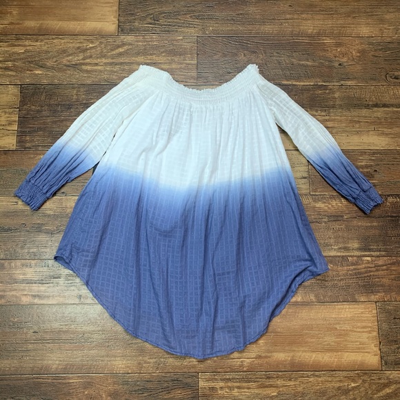 Doe & Rae tie dye off the shoulder top Size Small - Picture 7 of 9